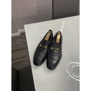 GUCCI Jordaan Horsebit Leather Loafers - Black - 9.5 US / 8.5 UK Men main image 4